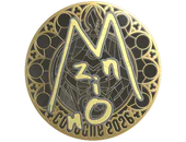 Sticker | mzinho (Gold) | Cologne 2026 image