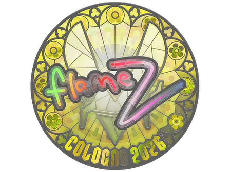 Sticker | FlameZ (Holo) | Cologne 2026 image