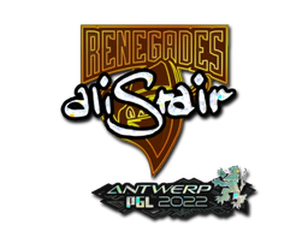 Sticker | aliStair (Glitter) | Antwerp 2022 image