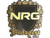 Sticker | NRG (Gold) | Budapest 2025 image