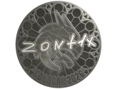 Sticker | zont1x (Foil) | Cologne 2026 image