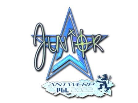 Sticker | junior (Holo) | Antwerp 2022 image