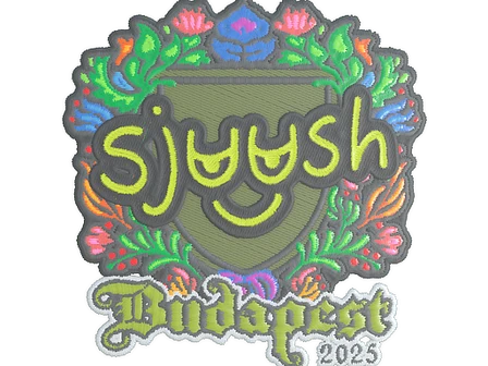 Sticker | sjuush (Embroidered) | Budapest 2025 image
