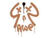 Sealed Graffiti | Recoil AWP (Tiger Orange) image