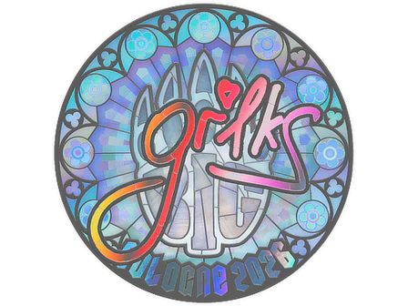 Sticker | gr1ks (Holo) | Cologne 2026 image