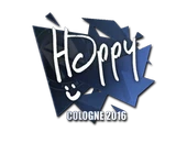 Sticker | Happy | Cologne 2016 image