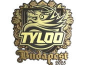 Sticker | TYLOO (Gold) | Budapest 2025 image