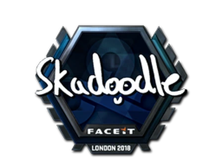 Sticker | Skadoodle (Foil) | London 2018 image
