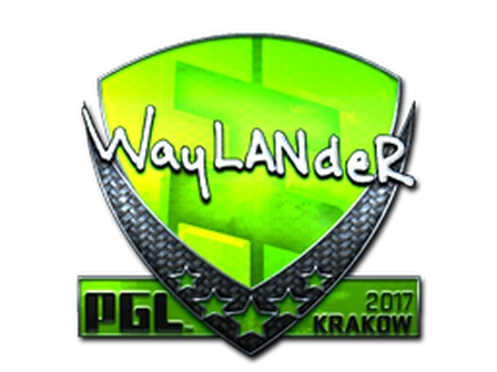 Sticker | wayLander (Foil) | Krakow 2017 image