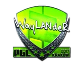 Sticker | wayLander (Foil) | Krakow 2017 image