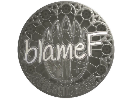 Sticker | blameF (Foil) | Cologne 2026 image