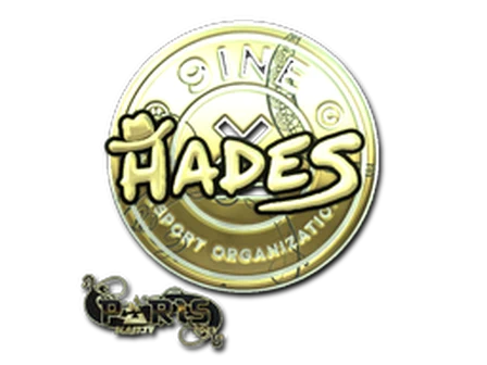 Sticker | hades (Gold) | Paris 2023 image