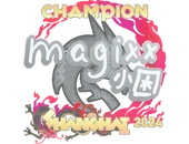 Sticker | magixx (Champion) | Shanghai 2024 image