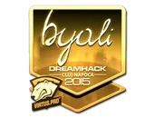 Sticker | byali (Gold) | Cluj-Napoca 2015 image