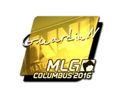 Sticker | GuardiaN (Gold) | MLG Columbus 2016 image