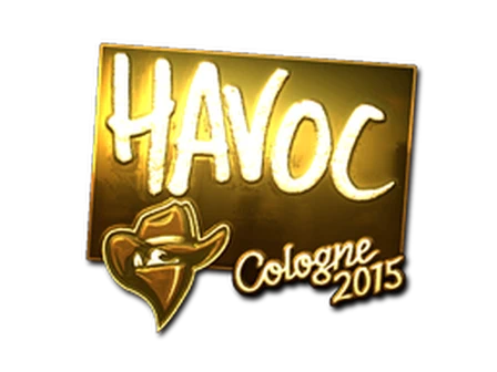 Sticker | Havoc (Gold) | Cologne 2015 image