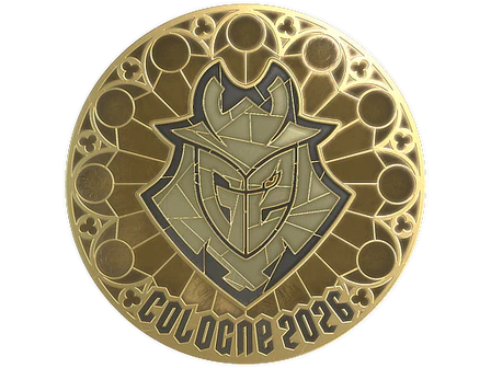 Sticker | G2 esports (Gold) | Cologne 2026 image