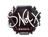 Sticker | Snax | London 2018 image