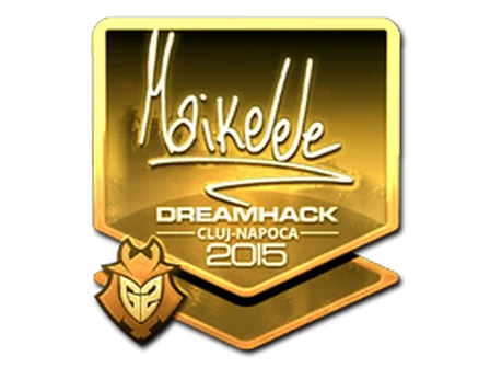 Sticker | Maikelele (Gold) | Cluj-Napoca 2015 image