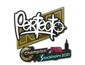 Sticker | Perfecto | Stockholm 2021 image