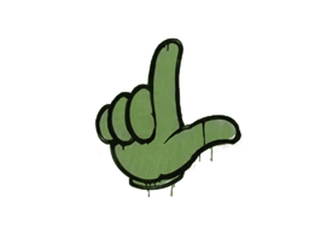 Sealed Graffiti | Loser (Battle Green) image