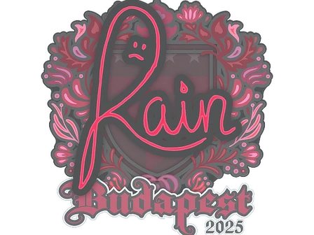 Sticker | rain | Budapest 2025 image