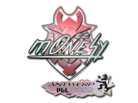 Sticker | m0NESY (Holo) | Antwerp 2022 image