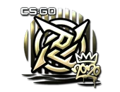 Sticker | Ninjas in Pyjamas (Gold) | 2020 RMR image