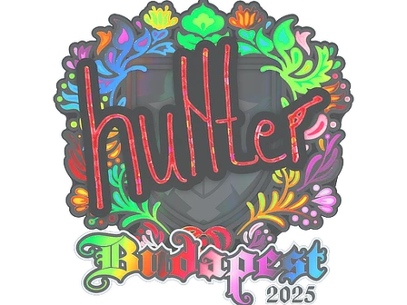 Sticker | huNter- (Holo) | Budapest 2025 image