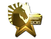 Sticker | Team Liquid (Gold) | Cluj-Napoca 2015 image