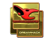 Sticker | mousesports (Gold) | DreamHack 2014 image