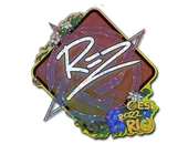 Sticker | REZ (Glitter) | Rio 2022 image