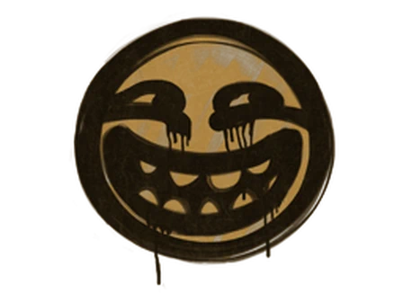 Sealed Graffiti | Smarmy (Desert Amber) image