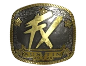 Sticker | Fluxo (Gold) | Austin 2025 image