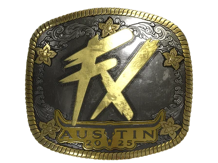 Sticker | Fluxo (Gold) | Austin 2025 image