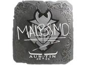 Sticker | malbsMd (Foil) | Austin 2025 image
