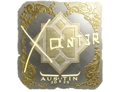 Sticker | Xant3r (Gold) | Austin 2025 image