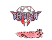 Sticker | refrezh (Holo) | Antwerp 2022 image
