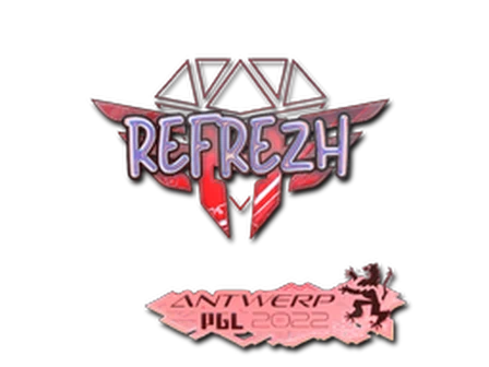 Sticker | refrezh (Holo) | Antwerp 2022 image