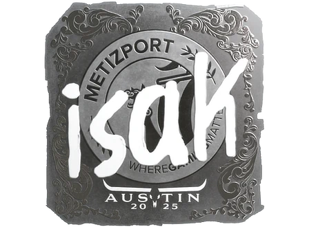 Sticker | isak (Foil) | Austin 2025 image