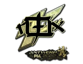 Sticker | rox (Gold) | Antwerp 2022 image