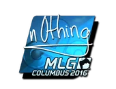 Sticker | n0thing (Foil) | MLG Columbus 2016 image