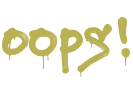 Sealed Graffiti | Oops (Tracer Yellow) image