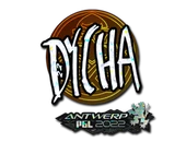 Sticker | dycha (Glitter) | Antwerp 2022 image