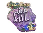 Sticker | FL1T (Champion) | Rio 2022 image
