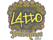 Sticker | latto | Budapest 2025 image