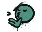 Sealed Graffiti | Chef Kiss (Frog Green) image