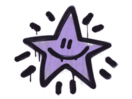 Sealed Graffiti | Shining Star (Violent Violet) image