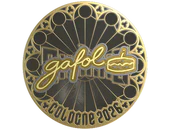 Sticker | gafolo (Gold) | Cologne 2026 image