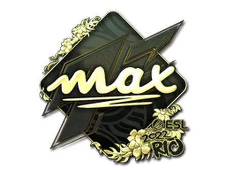 Sticker | max (Gold) | Rio 2022 image